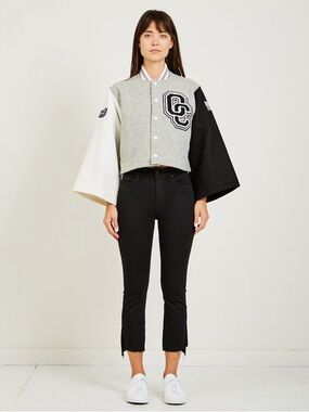 Opening Ceremony - The Cropped Wool OC Varsity Jacket - Brand New/Never Worn